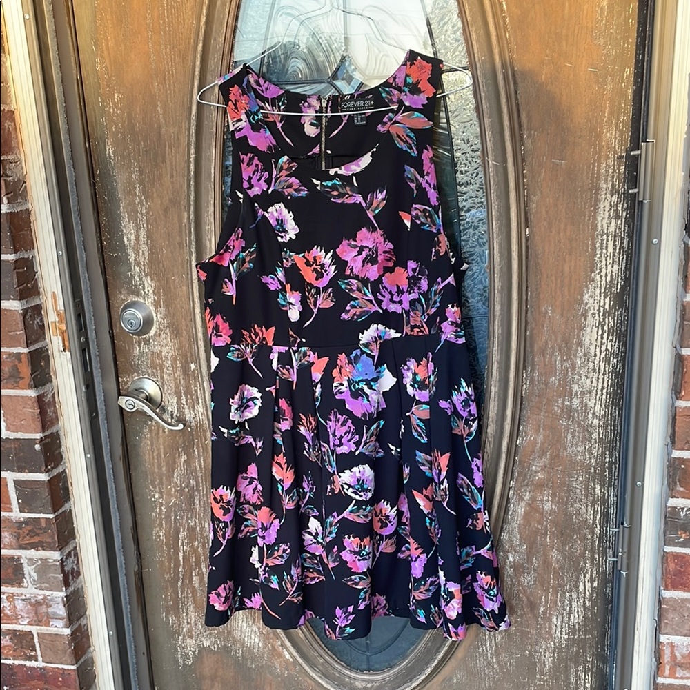 Like New Forever 21+ Floral Dress! Women’s 2X